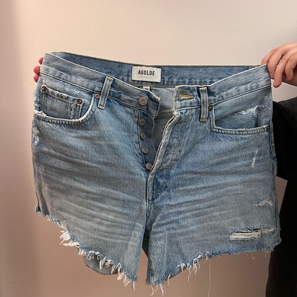 AGOLDE PARKER LONG SHORTS